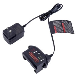 LCS1620B Compatible with Black and Decker 20V Lithium Battery Charger, Compatible with Black & Decker 12V 20V Battery LBXR20 LBXR20-OPE LBX4020 LB2X4020