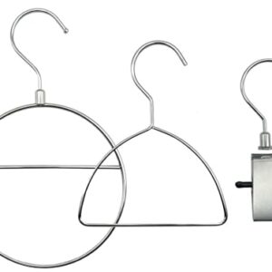 Hang-All Boot Clips, 6" Premium Chrome Metal with EuroClip, 10 CN