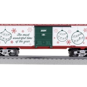 Lionel 2024 Christmas Music O Gauge Model Train Boxcar