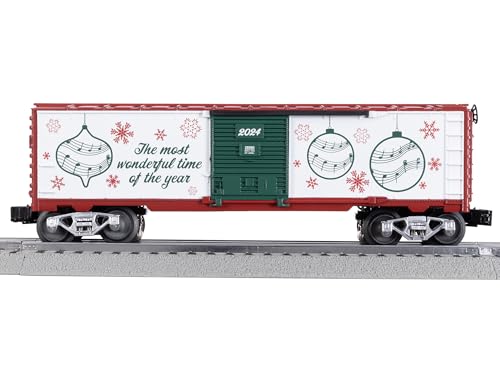 Lionel 2024 Christmas Music O Gauge Model Train Boxcar