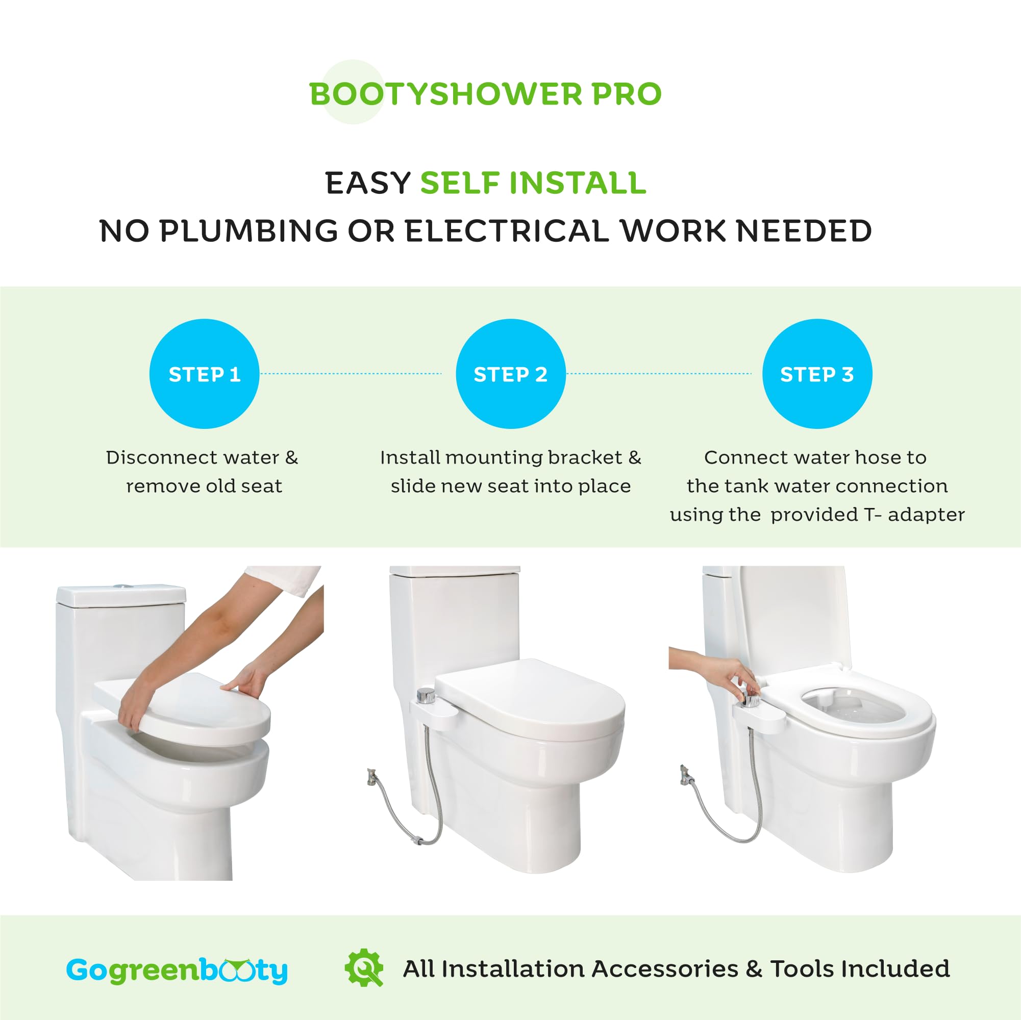 Pro Bidet. Say no to The Endless Wiping. Upgraded Includes All You Need. Ships from a Small USA Business