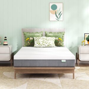 novilla twin xl mattress, 6-inch gel memory foam mattress for cool sleep & pressure relief，medium firm xl twin size mattress in a box, bliss