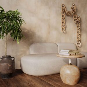 Tov Furniture Broohah Beige Linen Sofa