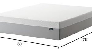 ZINUS 12 Inch Green Tea Essential Memory Foam Mattress [New Version], King, Fiberglass Free, Medium Feel, Breathable Airflow Memory Foam, Certified Safe Foams & Fabric, Mattress in A Box