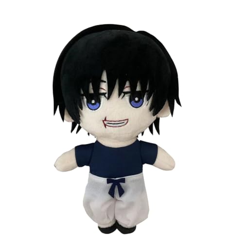 QAHEART 25cm Fushiguro Toji Soft Figure, Anime Figure Throw Pillow Hug Pillow Home Sofa Decoration Collectible for Fans