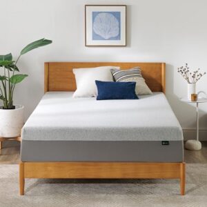 zinus 12 inch ultima memory foam mattress [new version], queen, fiberglass free, medium firm feel, breathable airflow memory foam, certified safe foams & fabric, mattress in a box