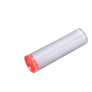 VILFO 200PCS Glass Capillary Tube Micro Hematocrit Tubing Melting Tube Multi-Purpose Glass Tube for Clinic Hospital Use Red