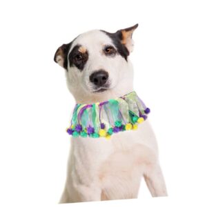 Beavorty 3 Pcs Pet Collar Comfortable Dogs Collar Carnival Cat Collar Wound Healing Cone Dog Surgery Collar Cat Elizabethan Collar Pet Carnival Collar Pet Neck Skirt Small Dog Polyester