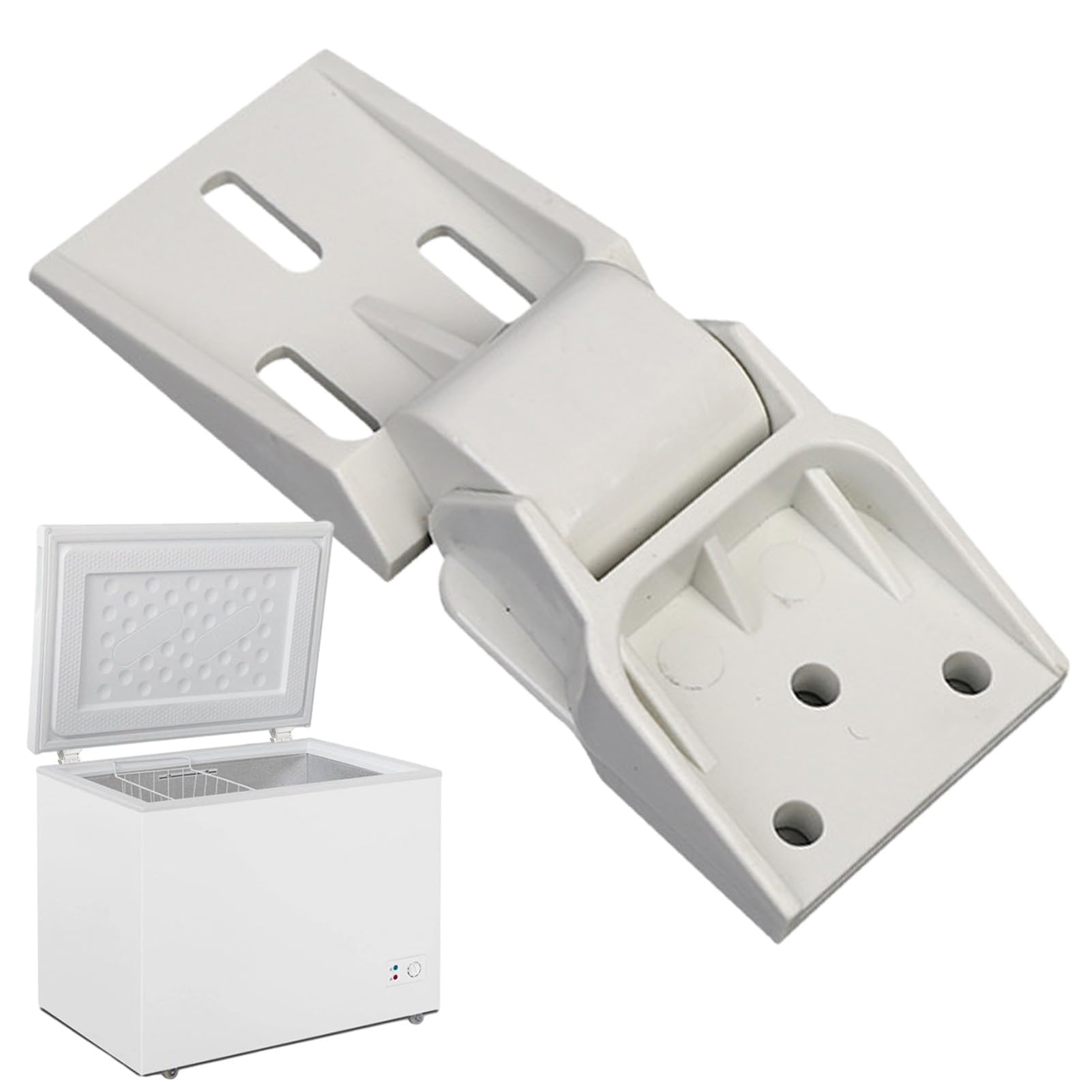 DYOG Freezer Hinge Replacement | Hinge for Small Freezer,Easy to Install and Balanced for Small Freezer for Kitchen Chest Freezer Hinge Chest Freezer Hinge Repair kit Freezer