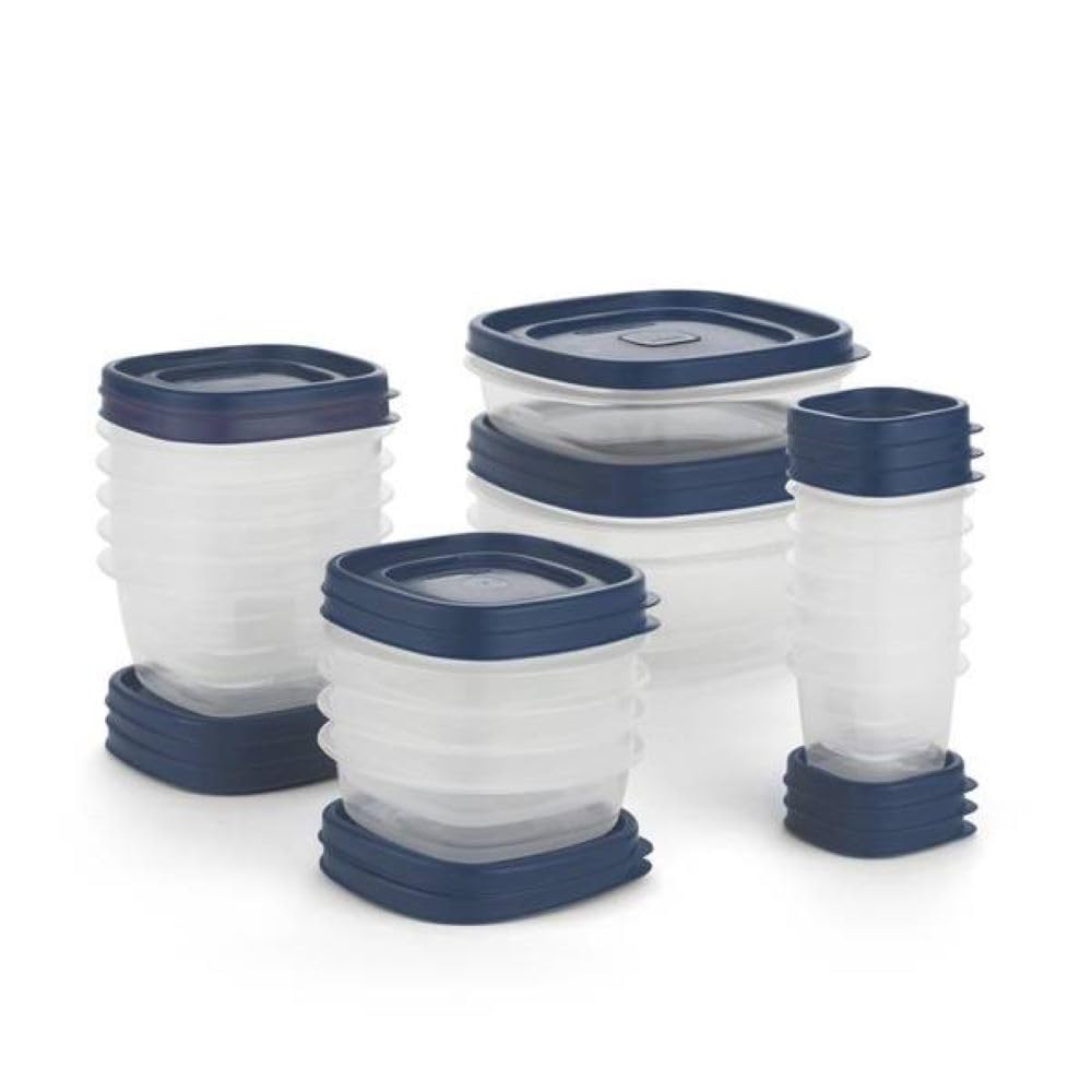 Rubbermaid easyfindLids (36 pieces), Blue