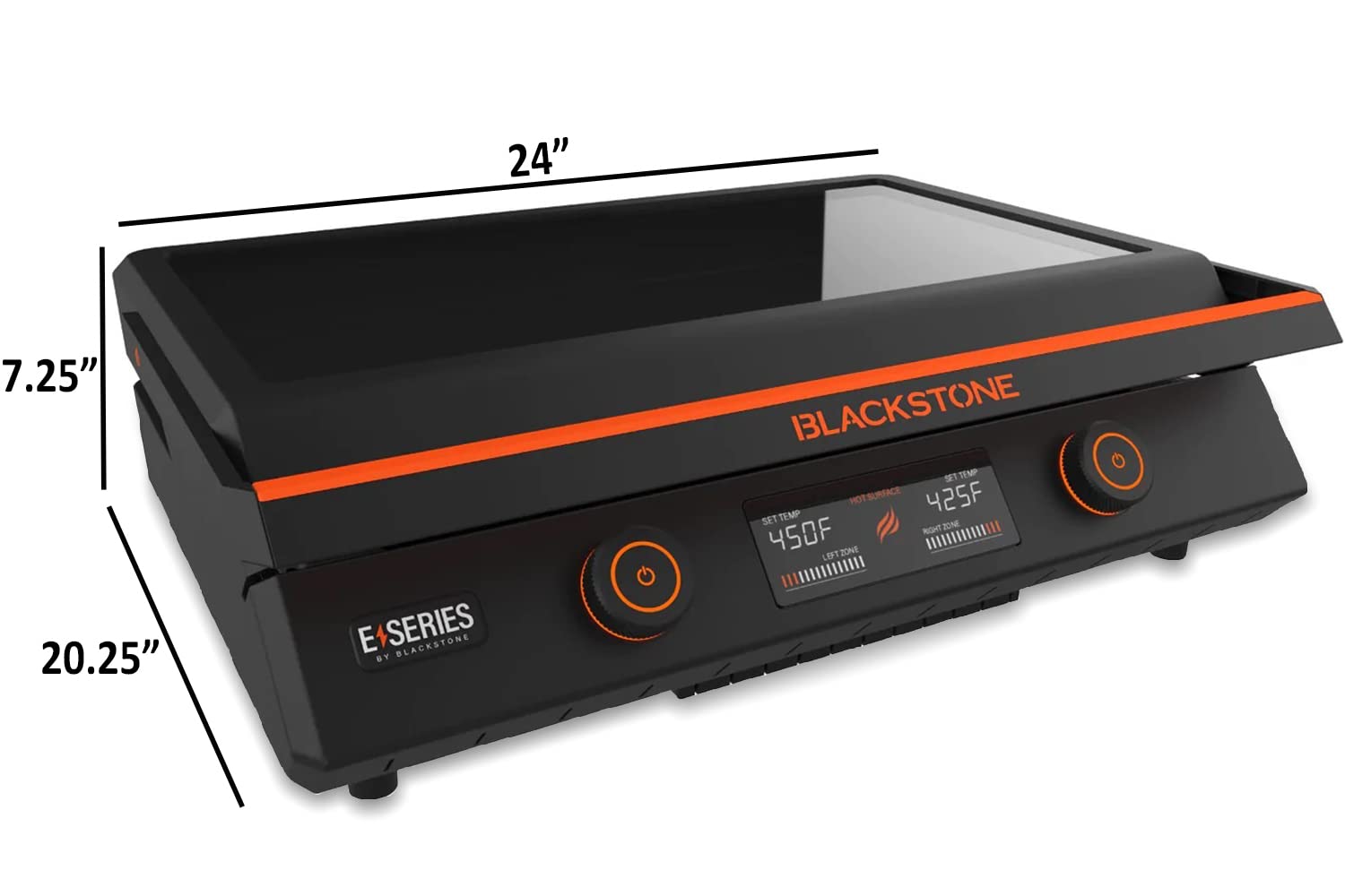 22 Inch Blackstone Electric Griddle Nonstick with Lid, 8001 E-Series Tabletop Large Griddle with Blackstone Griddle Accessories For Indoor and Outdoor Use and Blackstone Griddle Gloves Included