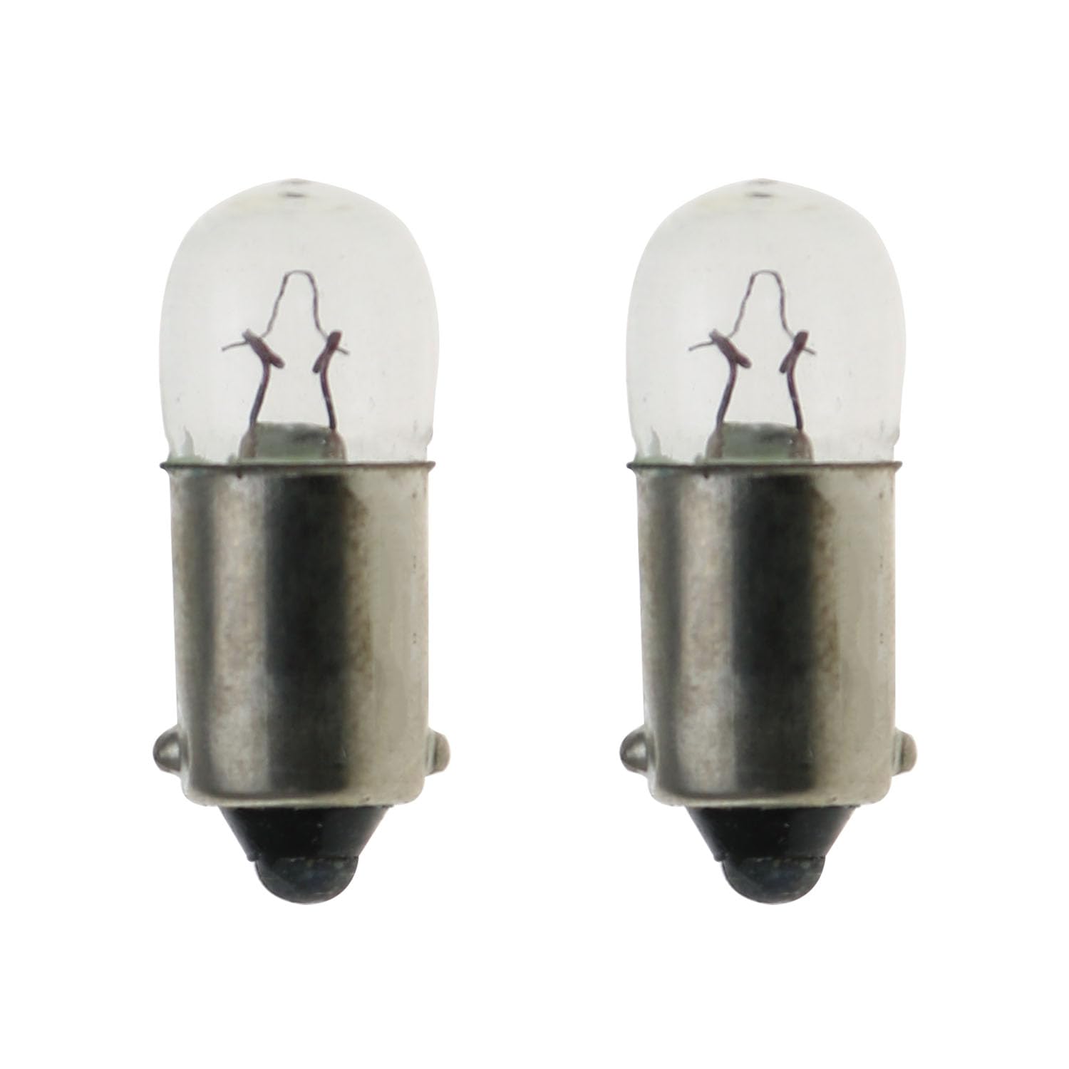 MEETOOT 10PCS Bayonet Mount Bulb P13.5S Bayonet Small Bulb 12V 0.25A 3W Suitable for Flashlight and Emergency Light