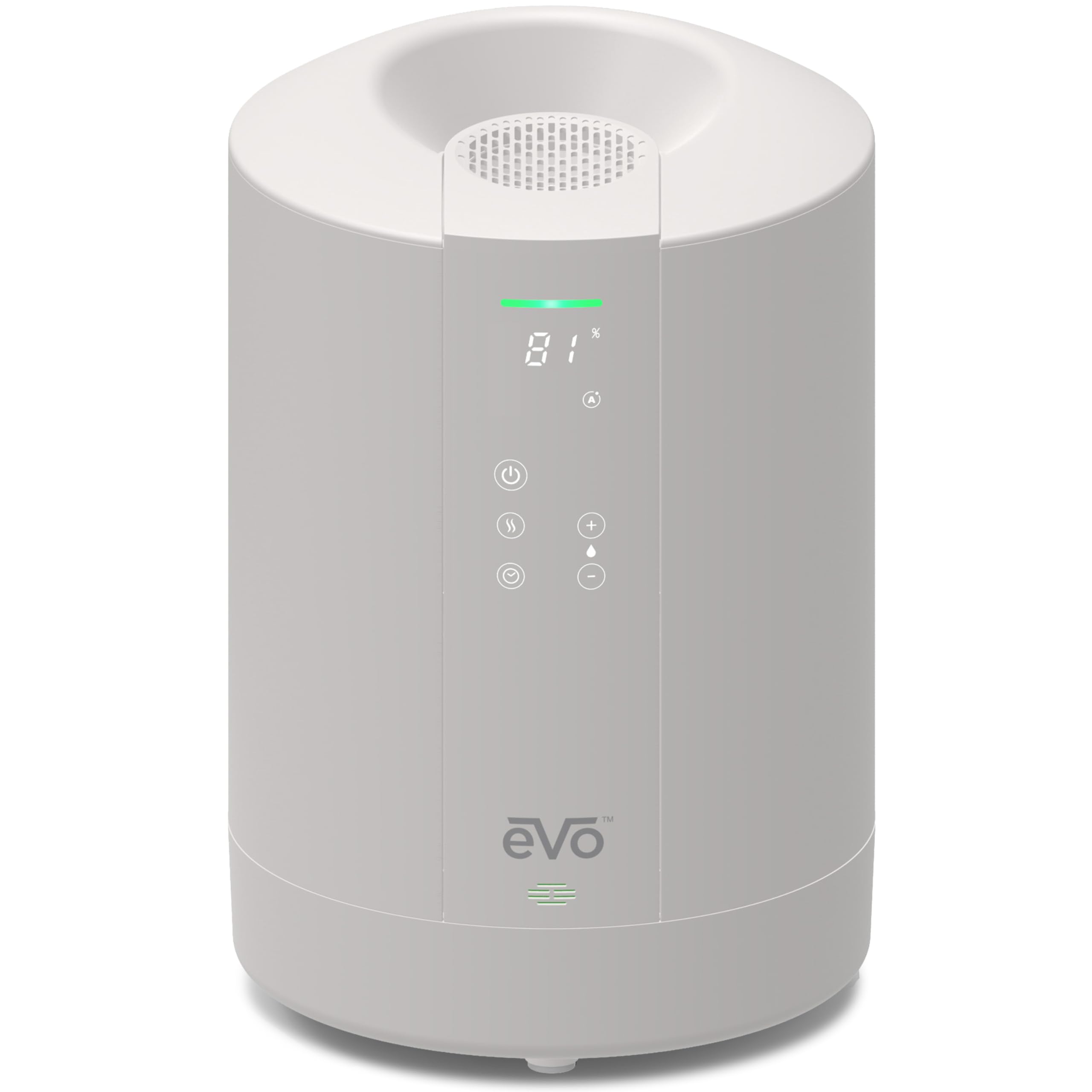 EVO WMH440 Self Sanitizing Pure Mist Humidifier (6L Capacity) – 28 Hour Continuous Run Time, Dishwasher Safe Base, Empty Tank Auto Shut-Off