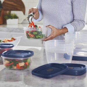 Rubbermaid easyfindLids (36 pieces), Blue