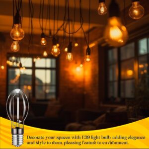 Rossesay LU150/MOG 150 Watt High Pressure Sodium Light Bulb, Mogul Base (E39) Light Bulb, ANSI Code S55, 2100K Outdoor Street Light Bulb, 20000 Life Hours,16000 Lumen