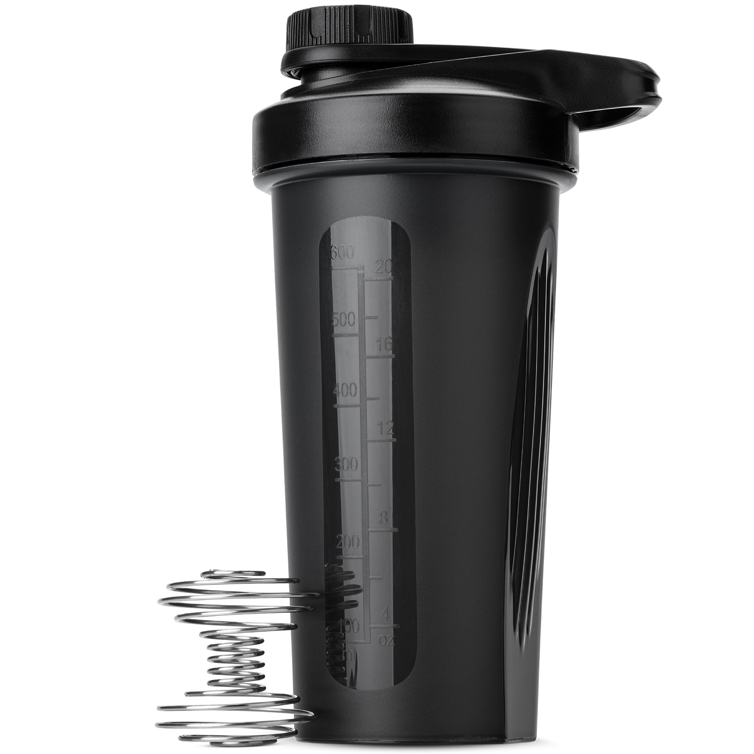 Mr. Pen- Shaker Bottles for Protein Mixes with Twist Cap, 28 oz, Black Protein Shaker Bottle with Wire Whisk Ball, Shaker Cup, Mixer Bottle, Protein Shake Bottles, Protein Bottle, Protein Shake Bottle