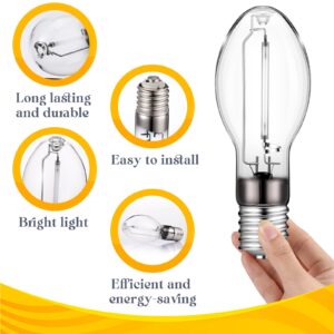 Rossesay LU150/MOG 150 Watt High Pressure Sodium Light Bulb, Mogul Base (E39) Light Bulb, ANSI Code S55, 2100K Outdoor Street Light Bulb, 20000 Life Hours,16000 Lumen