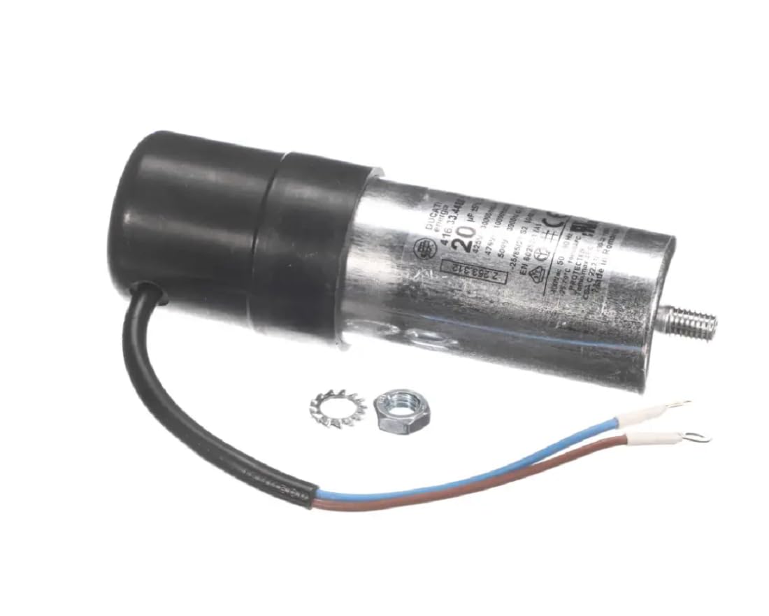 Fits Delfield 416.33.4488, 2253312 Run Capacitor 20uF 400V 50/60HZ for GBF1P/GBF1P-S