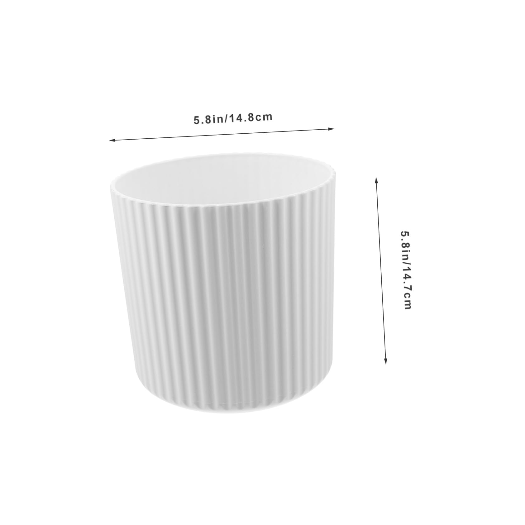 Ciieeo Kitchen Trash Can Garbage Can Trash Can for Car Table Waste Bin Garbage Container Living Room Trash Can Reusable Bathroom Trash Can Mini White Household Plastic Trash Basket