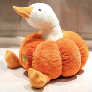 yaafency cute stuffed animals plush toys,stuff pumpkin duck plushies soft cuddly gift for kids girls boys