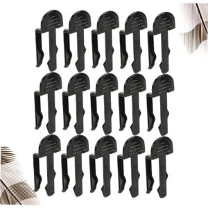 Garneck 50pcs Trash Can Clip Trashcan Garbage Bag Clamp Trash Can Stabilizer Snack Sealing Clip Waste Bins Clips Trash Can Clamp Food Storage Bag Clip Garbage Bag Clips Heavy Holder