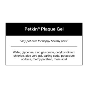 Petkin Dental Liquid Plaque Pump, 16 Fl Oz - Dental Water Additive Cleans Pet's Teeth, Gums, Plaque & Freshens Breath - Invisible Formula Has No Taste, Color, or Smell - for Dogs and Cats