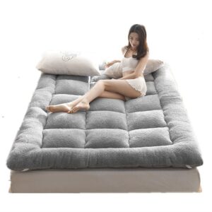 japanese floor mattress, japanese floor mattress tatami mat sleeping mattress, foldable futon sofa bed, single double folding floor mattress, portable and versatile(color:a,size:90 * 190cm)