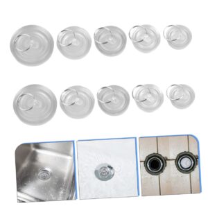 40 Pcs Bathtub Plugs Rubber Sink Plug Bath Plugs Sink Stopper with Ring Sink Plug for Bathroom Bathtub Stoppers Basin Plug Drain Stopper Kitchen Sink Plug Kitchen Sink Stopper