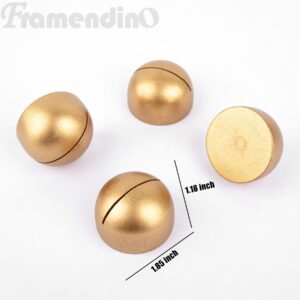 Framendino, 12 Pack Round Table Number Stands Place Card Holders Table Number Clips for Wedding Reception Banquet