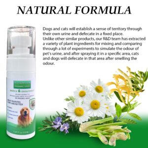 Petstoral Pet Potty Training Spray for Dogs & Cats - Puppy Essentials, Dog Training & Behavior Aids. My Pet Peed - Prevent Your Pet from Soiling The Carpet - 1.69 Oz