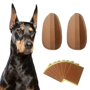 cdql dog ear stand sticker up support tool, fix dog ear posture, comfortable and easy to use, ideal for doberman, samoyed, great dane, prevent sweating and itching (10 * 5cm)