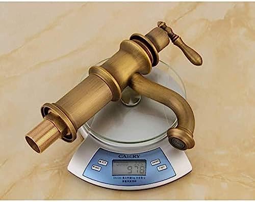 Kitchen Taps Kitchen Tap Kitchen Tap Newly Faucet Copper Faucets Bath Bathroom Sink Basin Faucet Brass Single Ceramic Handle Single Hole Deck Basin Tap, Bathroom Faucet