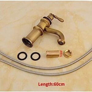 Kitchen Taps Kitchen Tap Kitchen Tap Newly Faucet Copper Faucets Bath Bathroom Sink Basin Faucet Brass Single Ceramic Handle Single Hole Deck Basin Tap, Bathroom Faucet