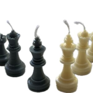 12 pcs Chess Candles, Natural Soy wax/Beeswax, Decorative candle, Can be used as Birthday Candle, Perfect gift for various occasions