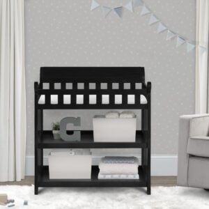 Delta Children Eclipse Changing Table, Ebony Black