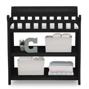 Delta Children Eclipse Changing Table, Ebony Black