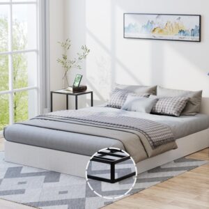 YORMDMO 9 Inch Queen Box Spring, High Profile Queen Size Box Spring Only, Sturdy Metal Frame Mattress Foundtion, Easy Assembly, Noise-Free