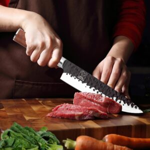 ChefHoablorn Kitchen Knife Set 2 Piece High Carbon Stainless Steel Professional Chef Knife Set with Ultra Sharp Blade