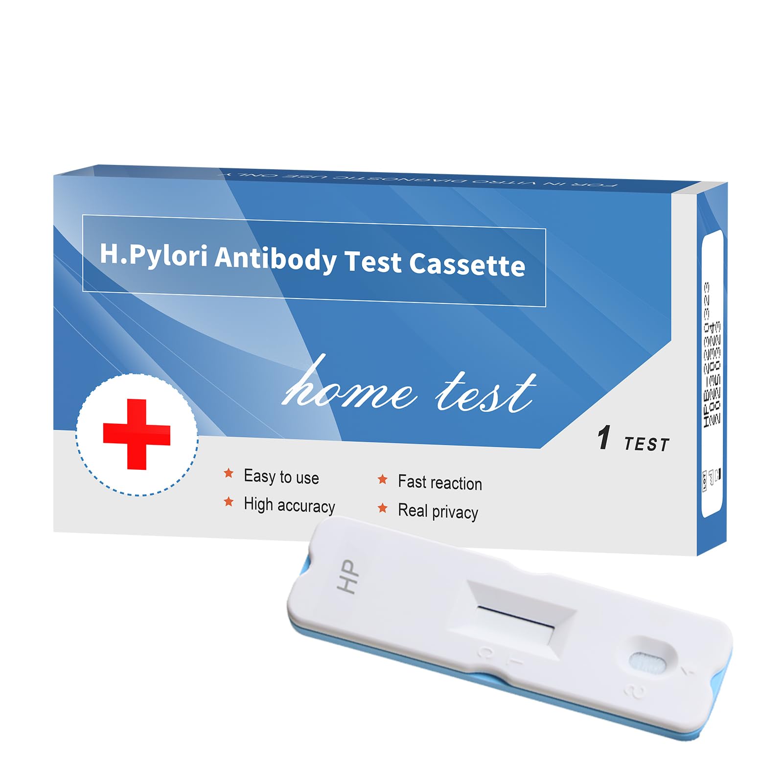 Kueysing Helicobacter Pylori Test Kits, H. Pylori，h. Pylori 10-15 Minutes of Quick Home Testing, The Result is Highly Accurate, Easy to Read and use…