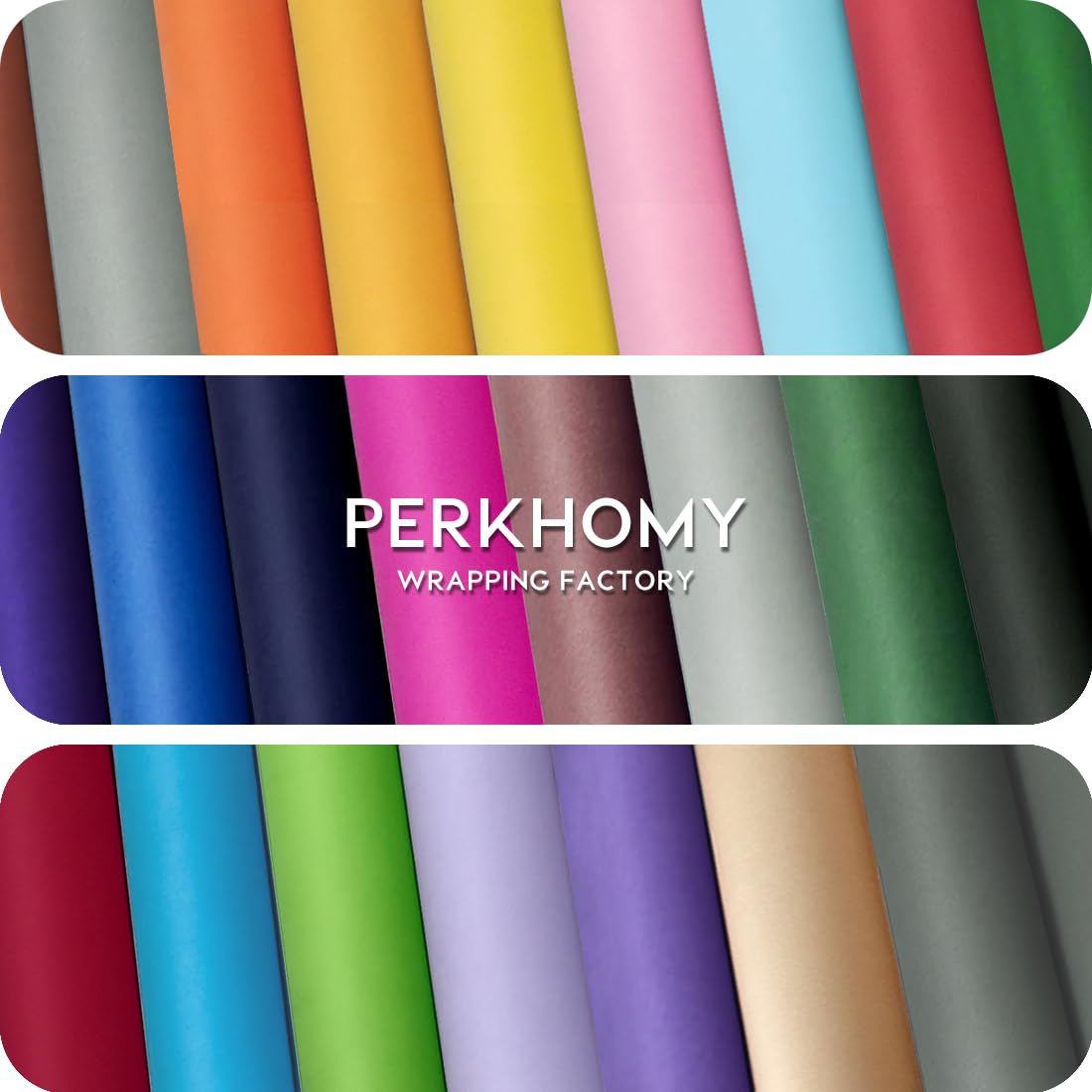 PerkHomy Red Kraft Paper Roll 17.5" x 960" (80') for Gift Wrapping Bulletin Board Bouquet Flower Kids Wall Art Craft Packing Moving Shipping Parcel Postal Floor Covering Table Runner 80GSM 55LB (Red,