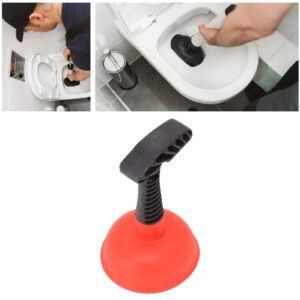 Gigicial Sink Plunger Sink and Drain Plunger Powerful Plunger Unclogging Tool for Kitchen Sink, Shower, Bathroom Drains, Bath(red)