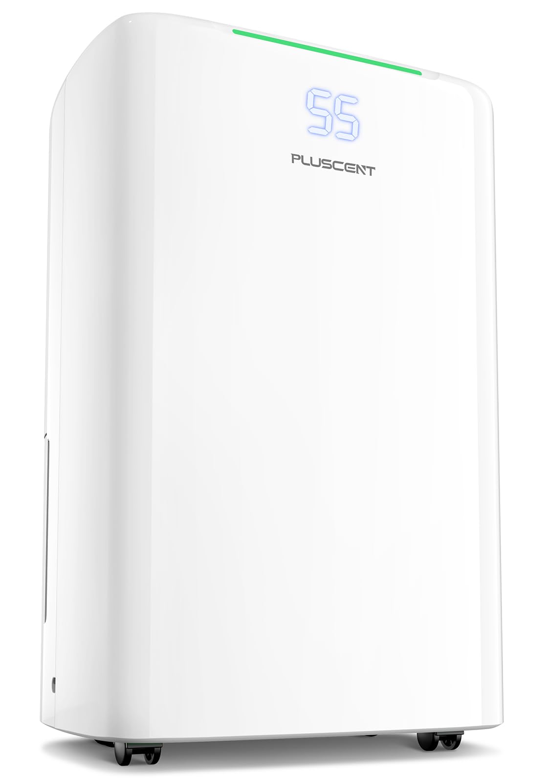 5000 Sq.ft Energy Star Dehumidifier for Basement, PLUSCENT 52 Pints Quiet Dehumidifiers with Drain Hose for Home Large Room Bedroom, Smart Humidity Control & Monitor, 4 Operation Modes, 24H Timer