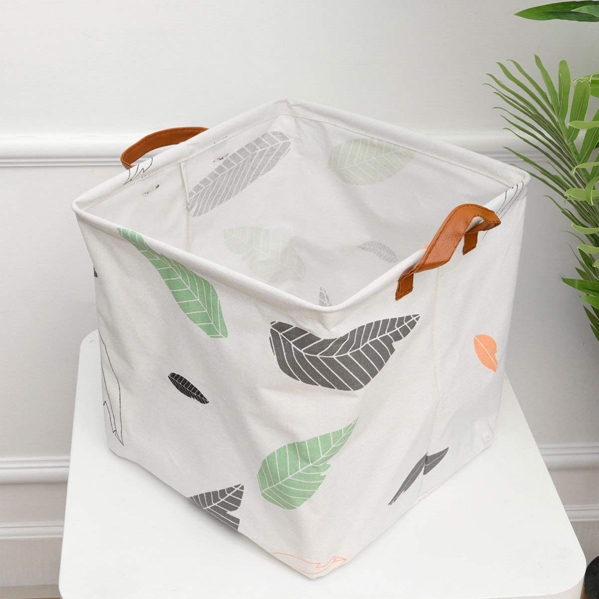 MAGICLULU Laundry Baskets Foldable Laundry Basket Dirty Clothes Bucket Cloth Collection Basket Laundry Hamper Collapsible Laundry Basket Storage Basket Japanese