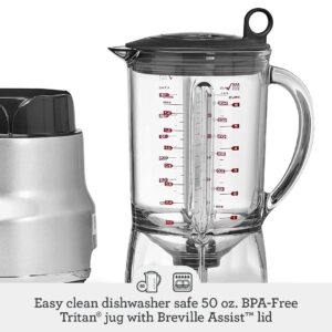 Breville RM-BBL620SIL1AUS1 Fresh and Furious Blender, Silver (Certified Remanufactured)