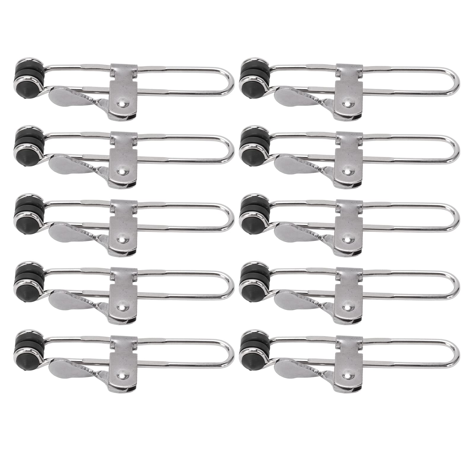 Aqur2020 Lever Action Grid Clamp Tile Clamps Install Ceiling Clamp 10Pcs Fastener Holding Devices