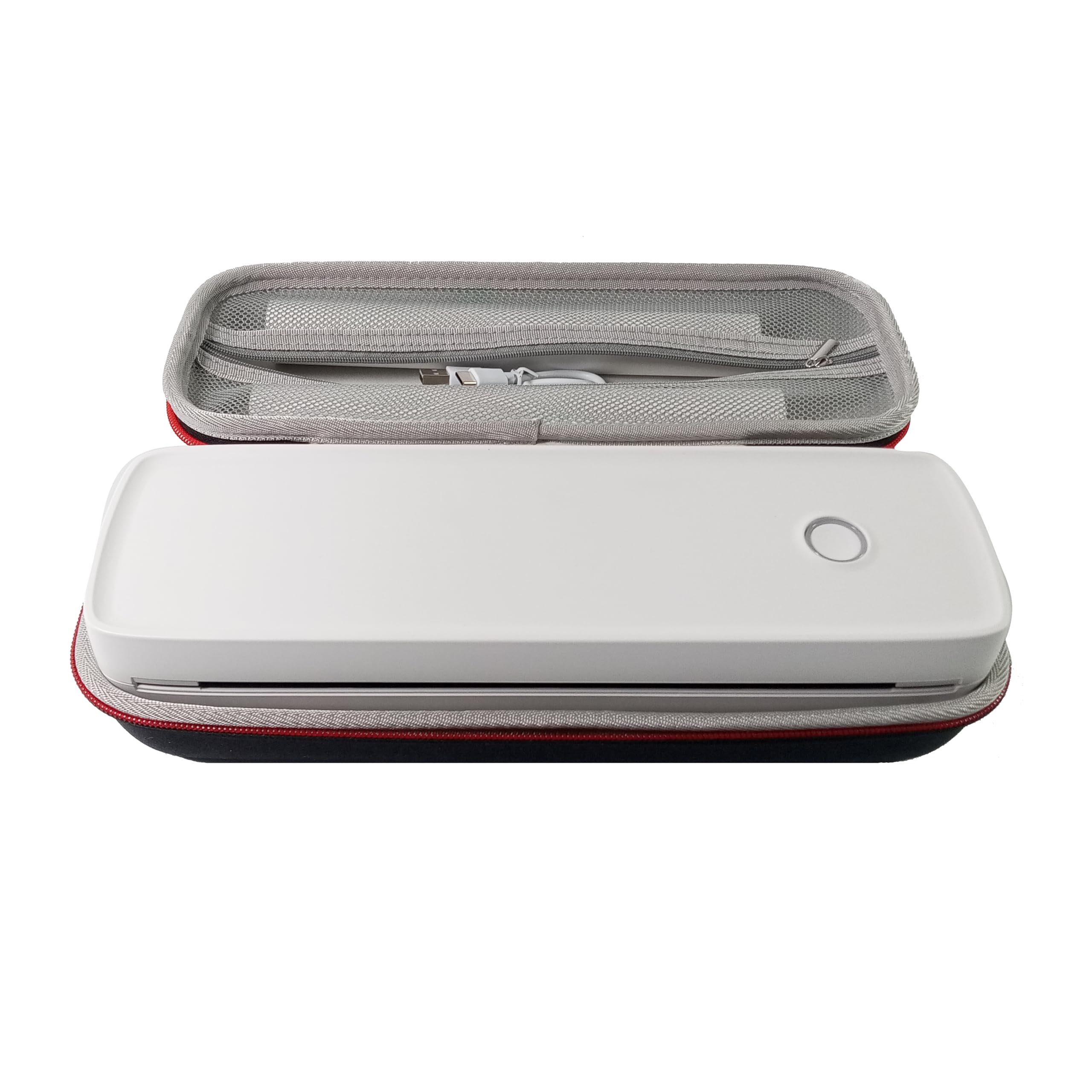 IOOIOO carrying case with handle for portable printers A80 A81 of aixiqee, GUTHERREN, minzhi, supvan, portable printers