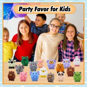 ChildFun 24 PCS Party Favors for Kids,3D Animal Pop Toys,Goodie Bags Stuffers for Kids,Pinata Stuffers Carnival Prizes,Fidget Toys Bulk,Prize Treasure Box Toys for Classroom,Suction Toys for Toddlers