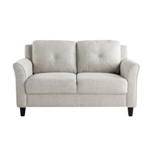 Lifestyle Solutions Harrington Loveseat, Beige