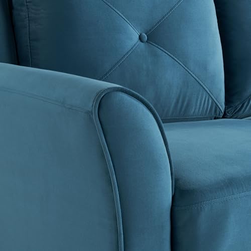 Lifestyle Solutions Harrington Sofa, Blue