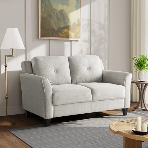 Lifestyle Solutions Harrington Loveseat, Beige